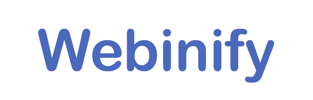 Webinify